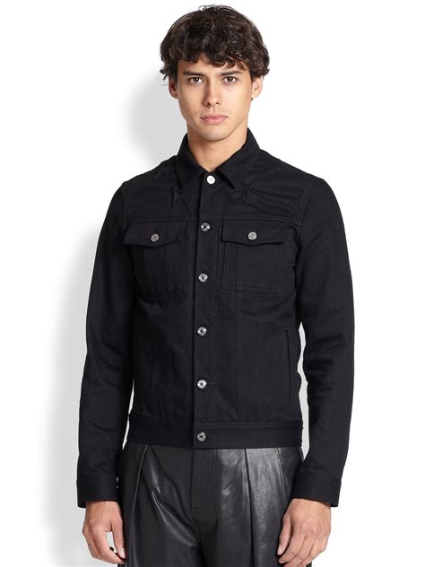 givenchy moto jacket|Givenchy denim jacket men.